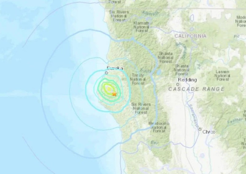 Magnitude 5.4 earthquake strikes northern California