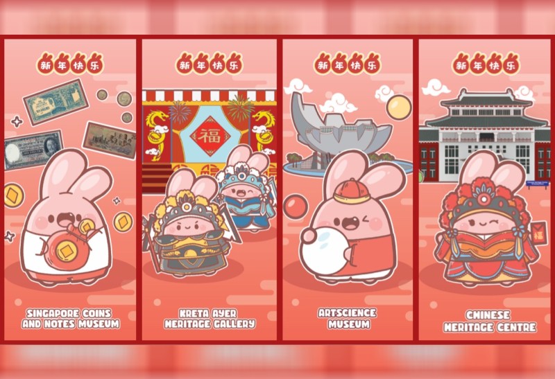 Here's your chance to get your hands on NHB's rabbit red packets - hop to it now!