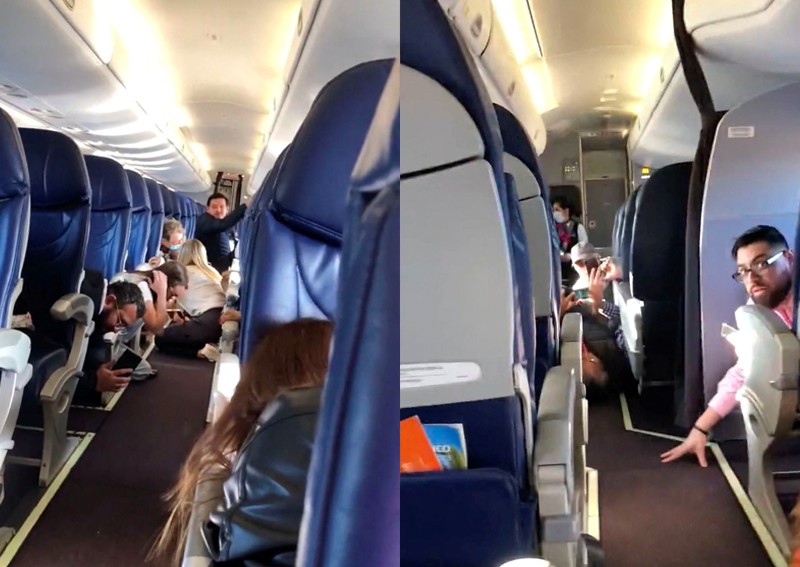 'We threw ourselves to the floor': Mexican passenger plane caught in cartel crossfire
