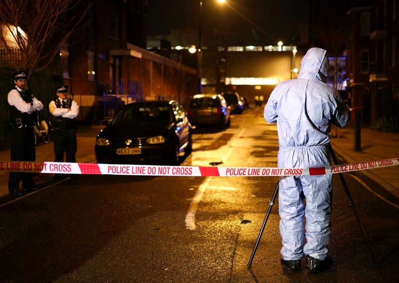 Girl, 7, seriously hurt and others injured in shooting near London church