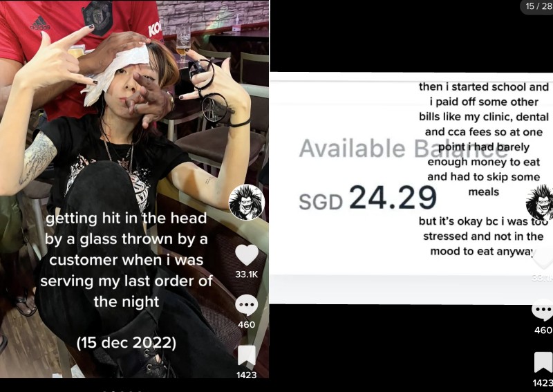 Bar staff calls out boss for lying about $600 medical bill compensation after getting cut by flying glass