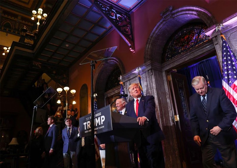 Trump kicks off campaign with low-key events in New Hampshire, South Carolina
