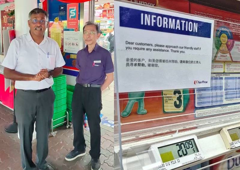 MP Murali Pillai clarifies 'misleading' article about locked-up formula milk at FairPrice outlet - here's what he said