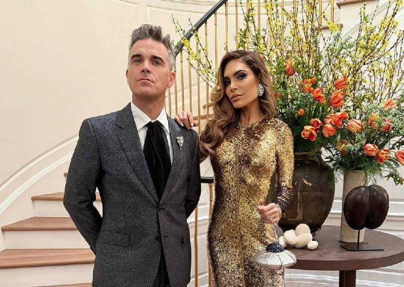 Robbie Williams' wife rushed to hospital after date night