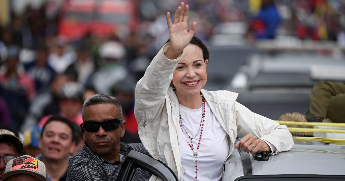 Trump says he will meet with Venezuela's Machado next week