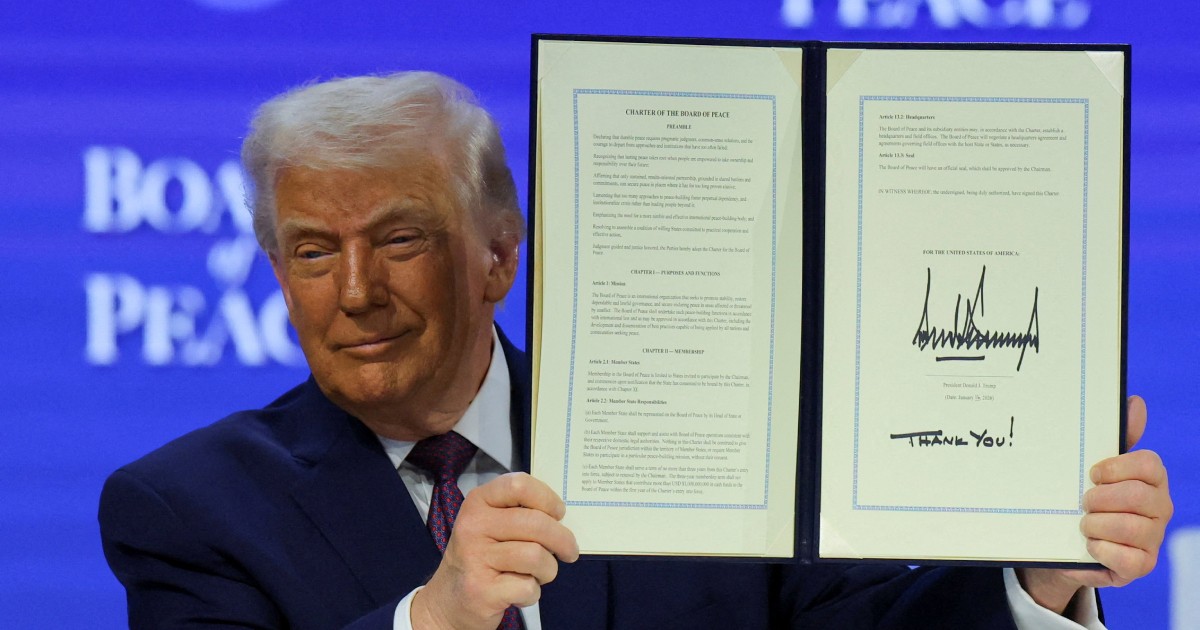 Trump launches Board of Peace that some fear rivals UN