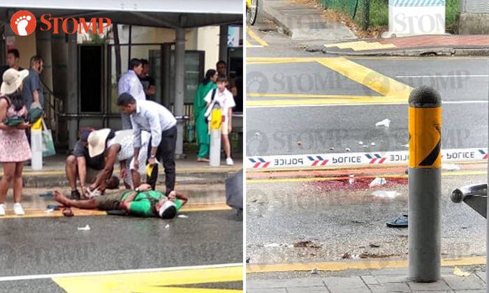 7 suspects arrested after man slashed by samurai sword and kitchen knife at Serangoon Road