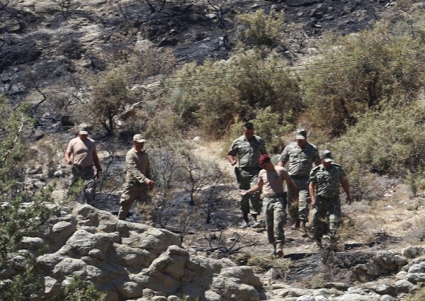 Stray missile from Syria-Israel clash explodes after crashing north of the Cyprus capital Nicosia