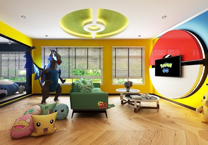 This Pokemon-themed renovation for a 5-room flat will set you back around $65k 
