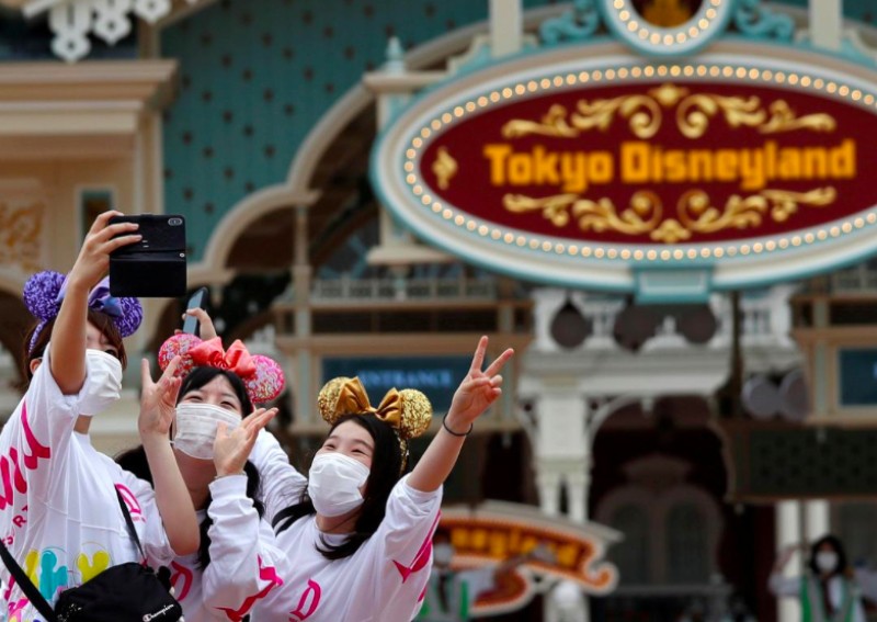 Mickey Mouse fans 'over the moon' as Tokyo Disney reopens