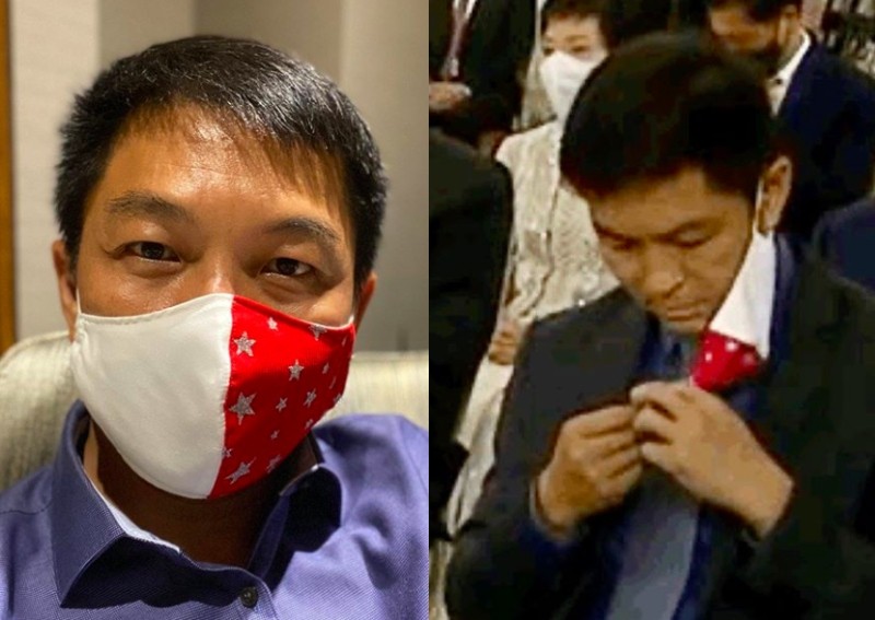 Oh snap! Tan Chuan-Jin's mask pops off during swearing-in ceremony livestream