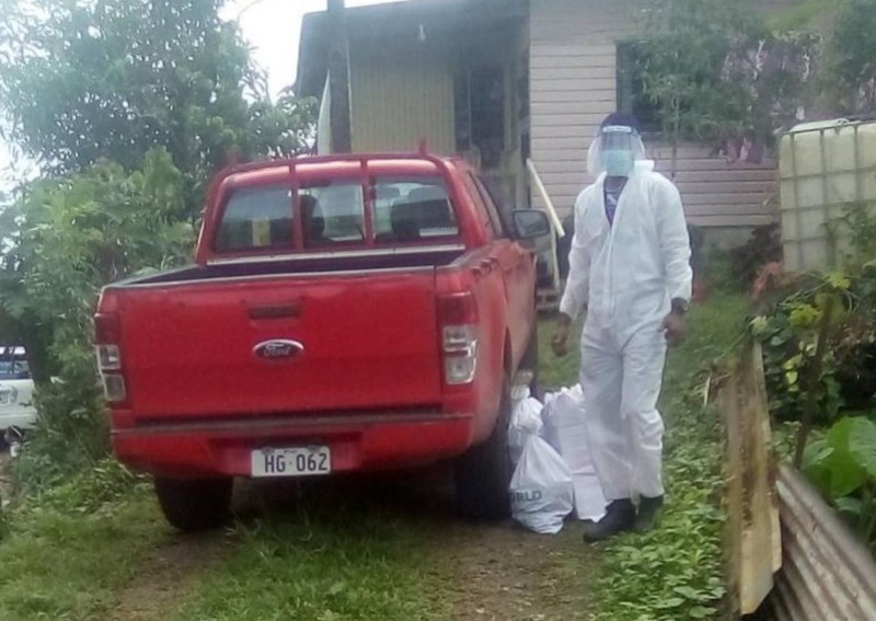 Fiji police deliver groceries, toilet paper amid Covid-19 spike