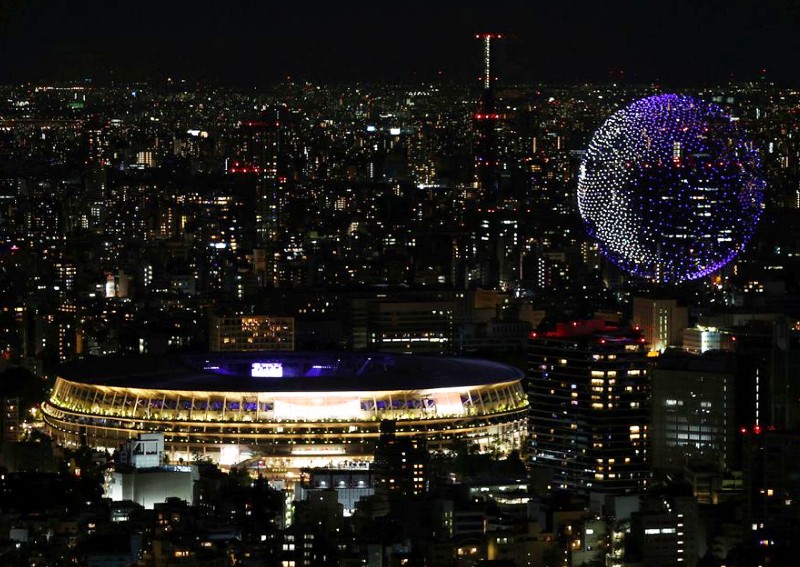 Could display drones snuff out the firework?