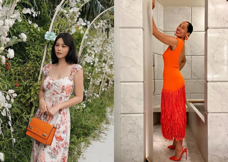 Orange is the new black, and these 10 celebs are here to prove it