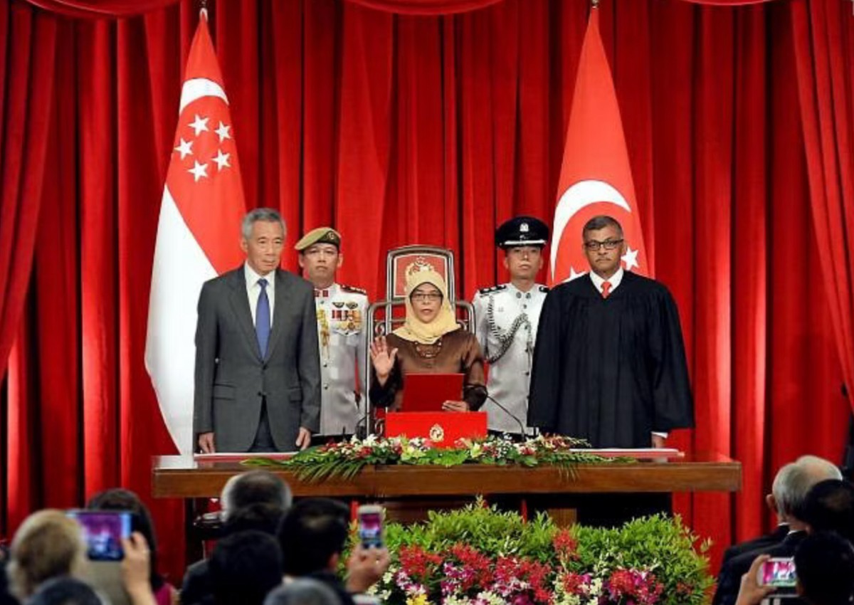 President Halimah expected controversy during election reserved for Malays, but stayed focused