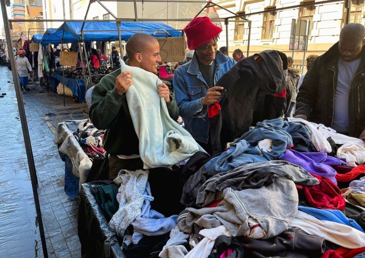 In upcycling drive, South African designers give new life to Western fashion waste