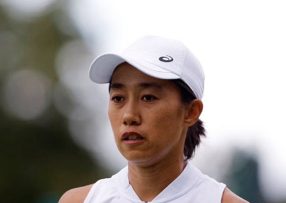 Zhang retires in tears after opponent erases mark on court