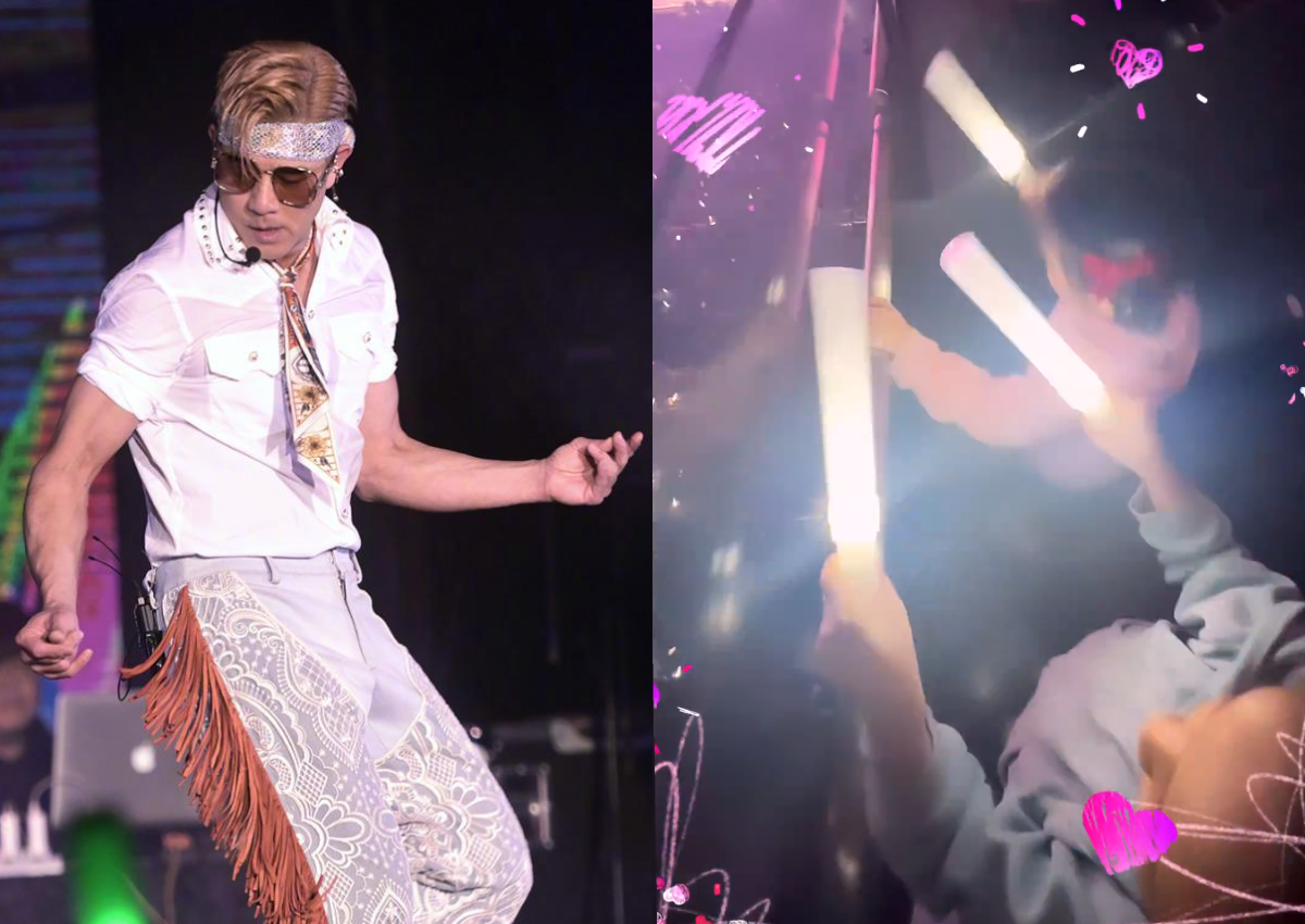 'Daddy's little superfans': Aaron Kwok's wife shares video of daughters supporting him at concert