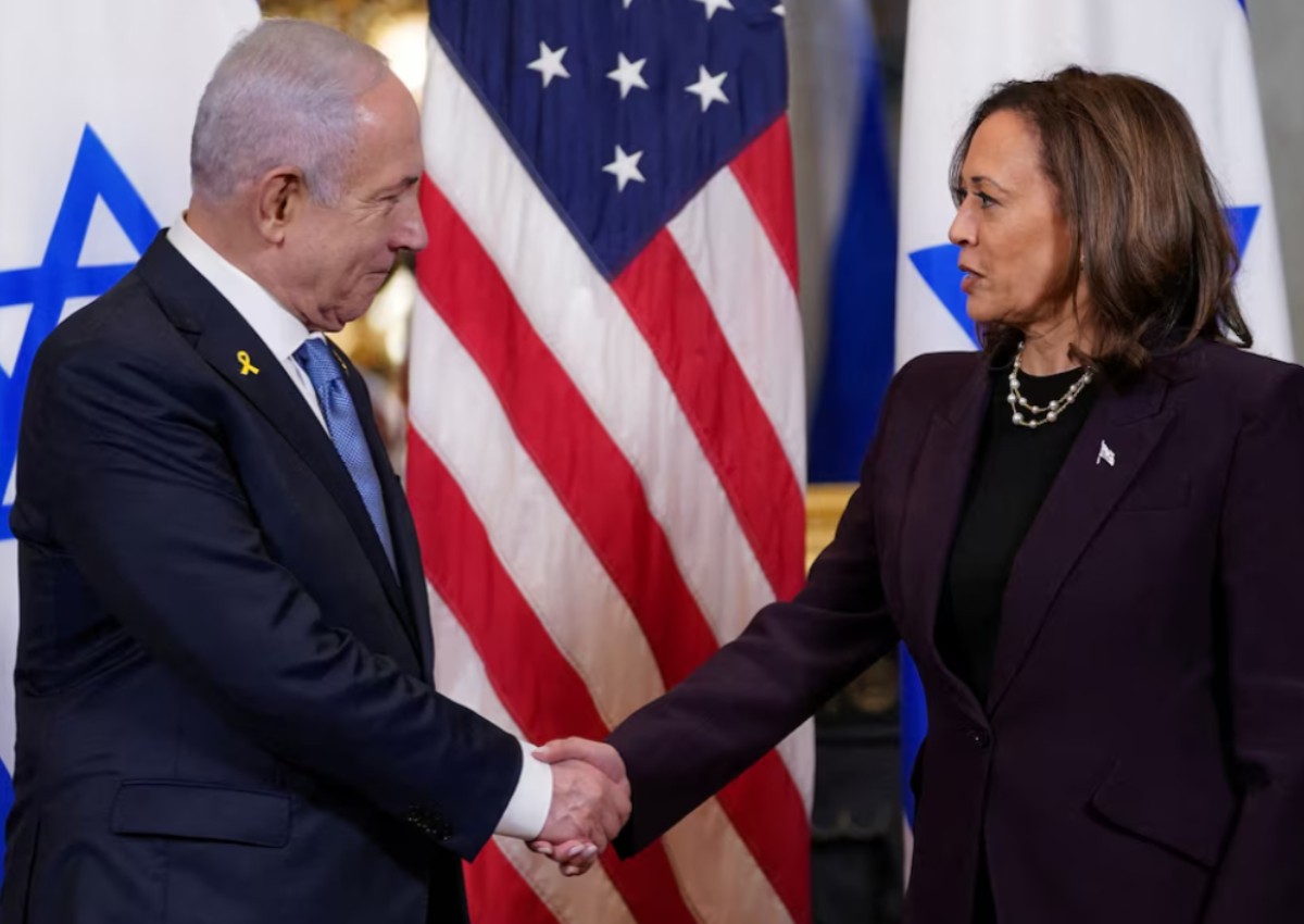 Harris pushes Netanyahu to ease suffering in Gaza: 'I will not be silent'