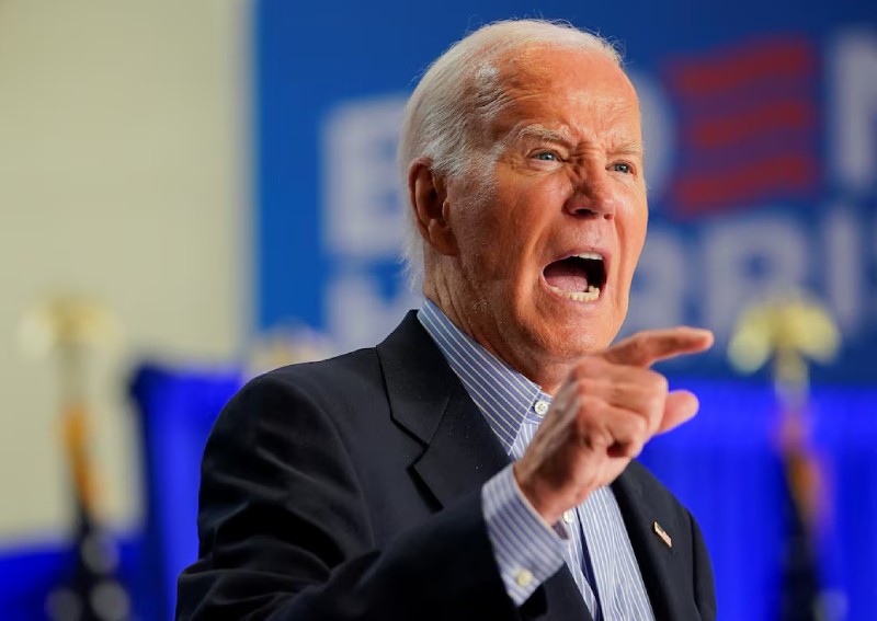 Mocking Trump, Biden dismisses critics and tells Wisconsin rally he's staying in the race