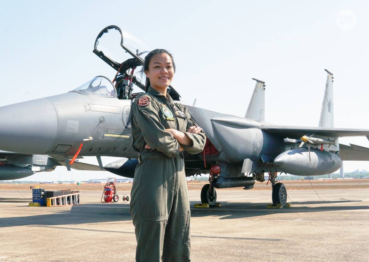 'He was hesitant because I'm a girl': F-15 WSO fighter shares how she convinced dad to let her join RSAF