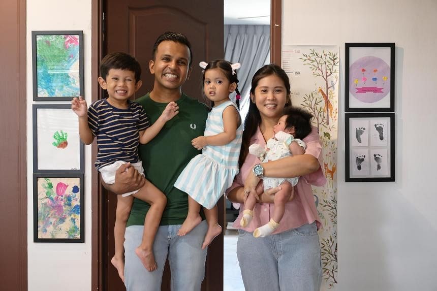 'It's only fair': More mixed-race couples in Singapore register double-barrelled race for children