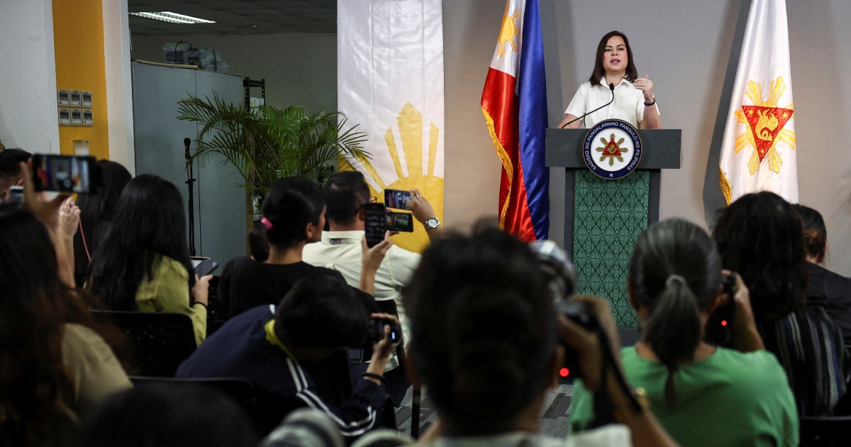 Philippine Supreme Court voids impeachment complaint against VP Duterte
