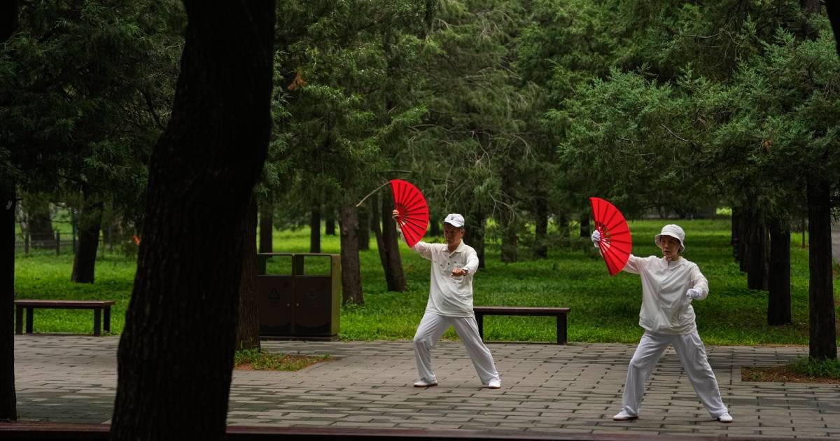 Tai chi practitioners seek balance and well-being in fast-paced Beijing