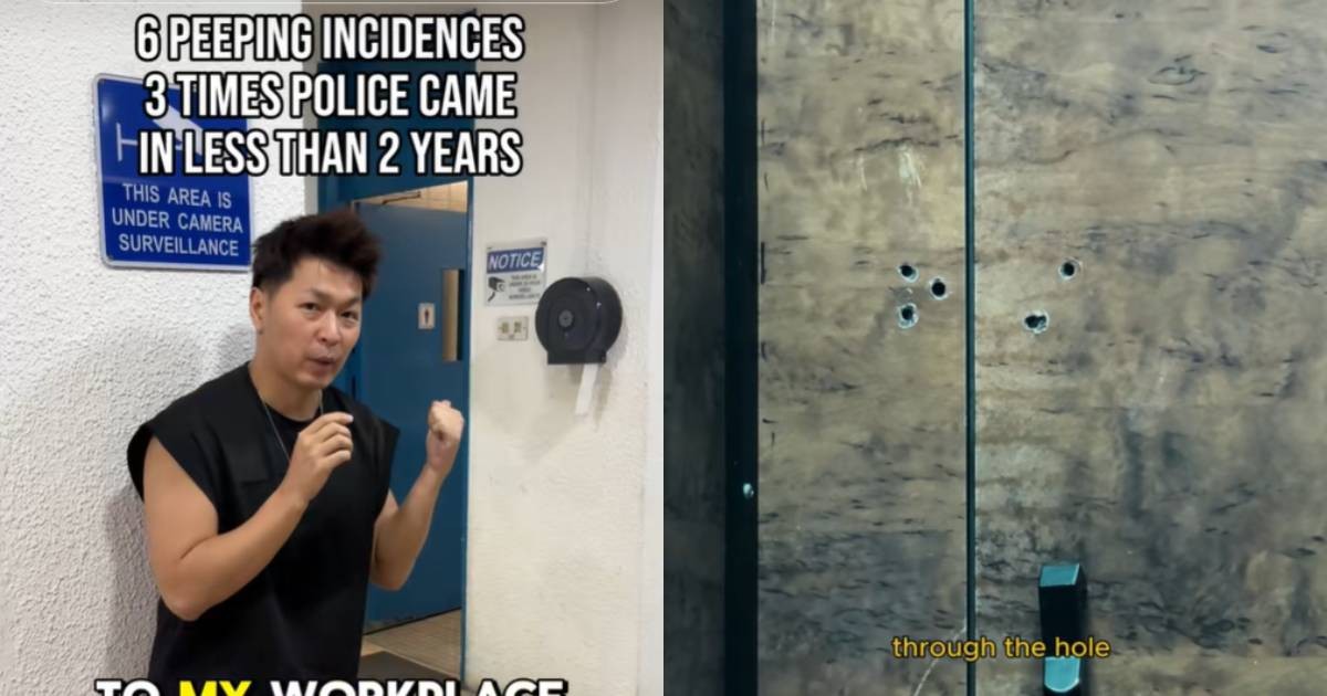 'I just want to poop in peace': Man claims he encountered 6 voyeurism cases at Serangoon mall toilet
