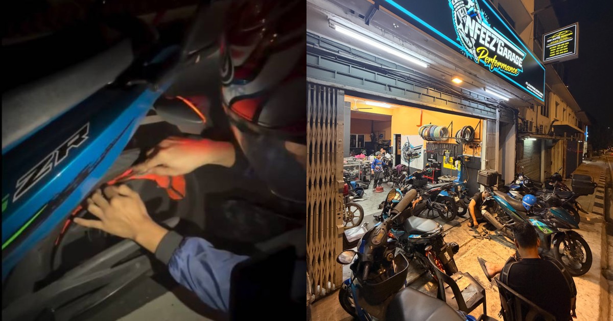 'Owe you a debt of gratitude': KL motorcyclist thanks good Samaritan for patching-up tyre in the night