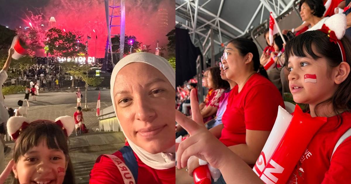 This 'ang moh makcik' cried during the NDP preview show, here's why