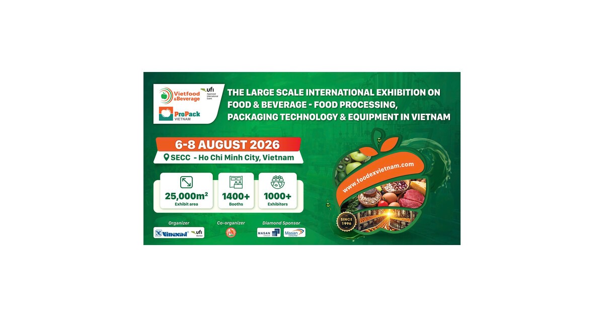 Vietfood & Beverage - Propack Vietnam 2026 in Ho Chi Minh City