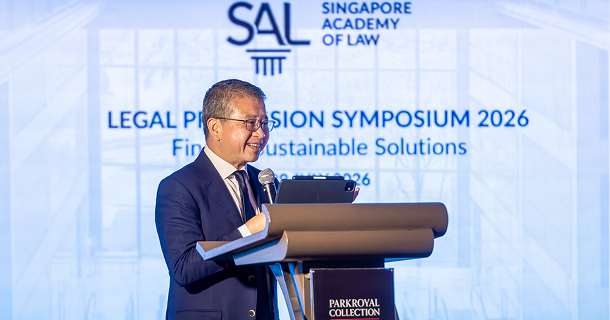 Legal profession at 'critical inflection point', says Edwin Tong