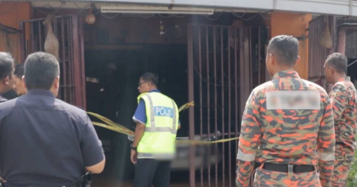 Trapped in flames: Disabled man, 66, found dead on bed after Kuantan house fire