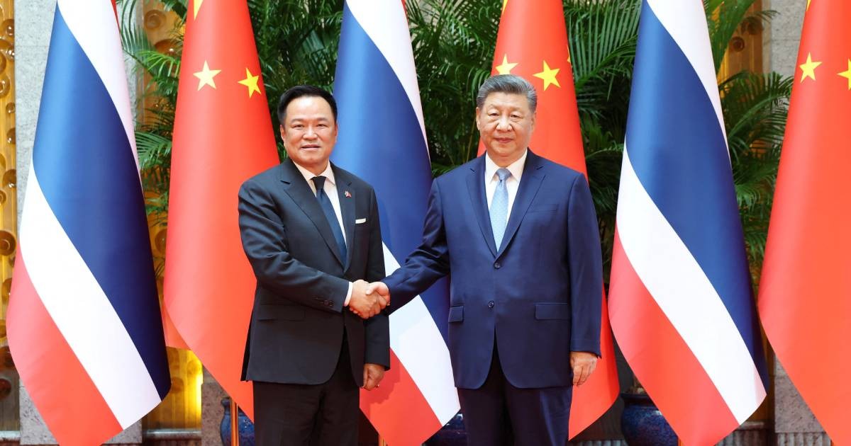 Thailand targets 2030 completion of first phase of high-speed rail link to China