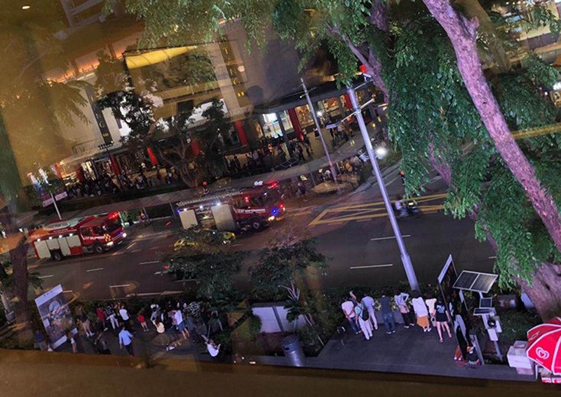 Fire breaks out at Tang Plaza; 200 people evacuated, no reported injuries