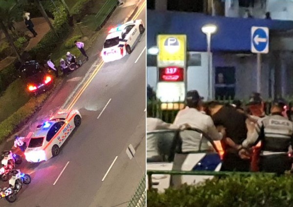 Man arrested for drink driving, traffic offences after police car chase from PIE to Geylang Bahru