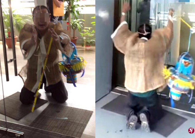 Daily roundup: Debt collector in Singapore puts on traditional funeral garments to 'beg' for $170,000 - and other top stories today