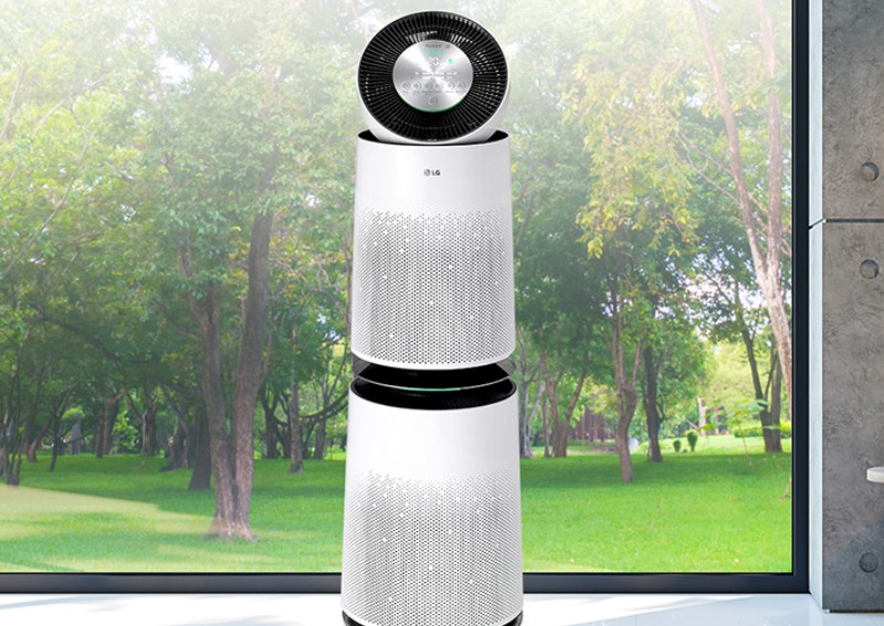 LG's new air purifier has double the capacity and a toddler-friendly feature
