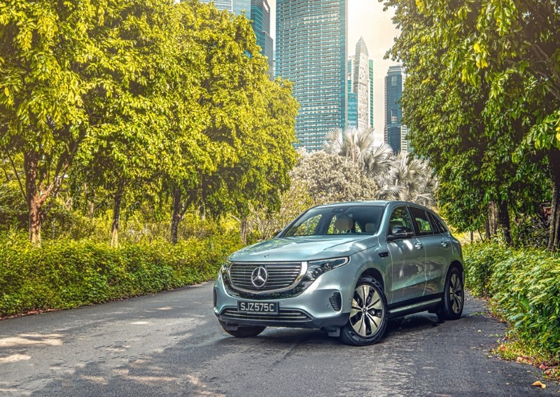 Mercedes EQC makes its Singapore debut
