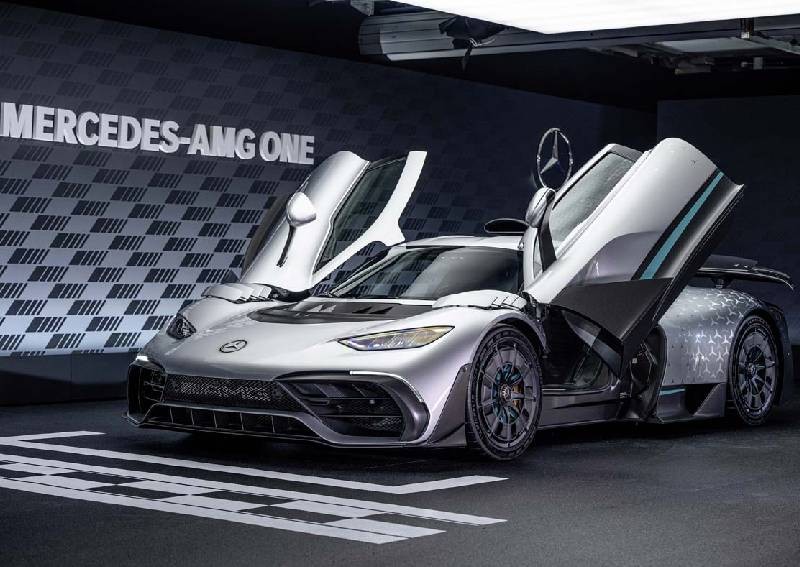 The new Mercedes-AMG One is a 1063hp hybrid supercar