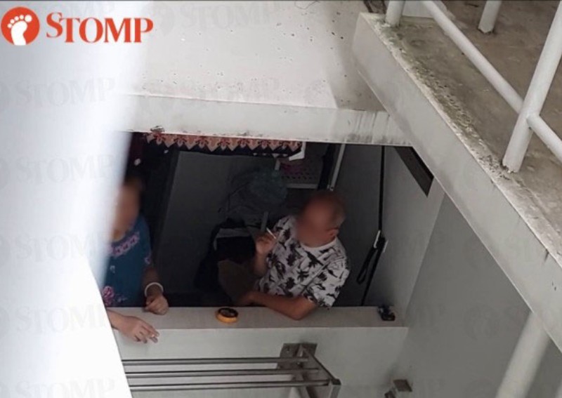 'Our block has many children': Punggol resident complains after neighbours smoke in own home