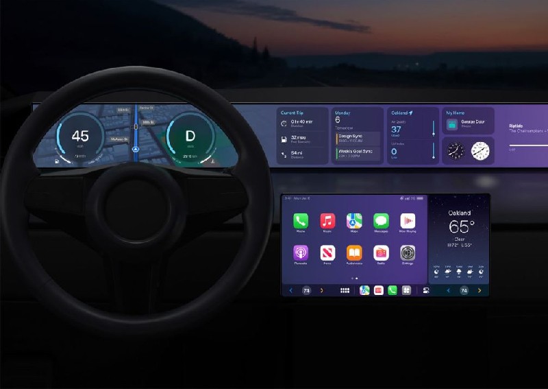 Apple CarPlay will now show driving data, gauges and climate controls