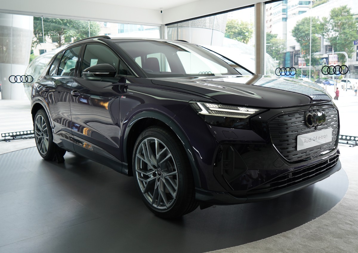 Audi launches Q4 e-tron in Singapore with an extremely attractive price tag