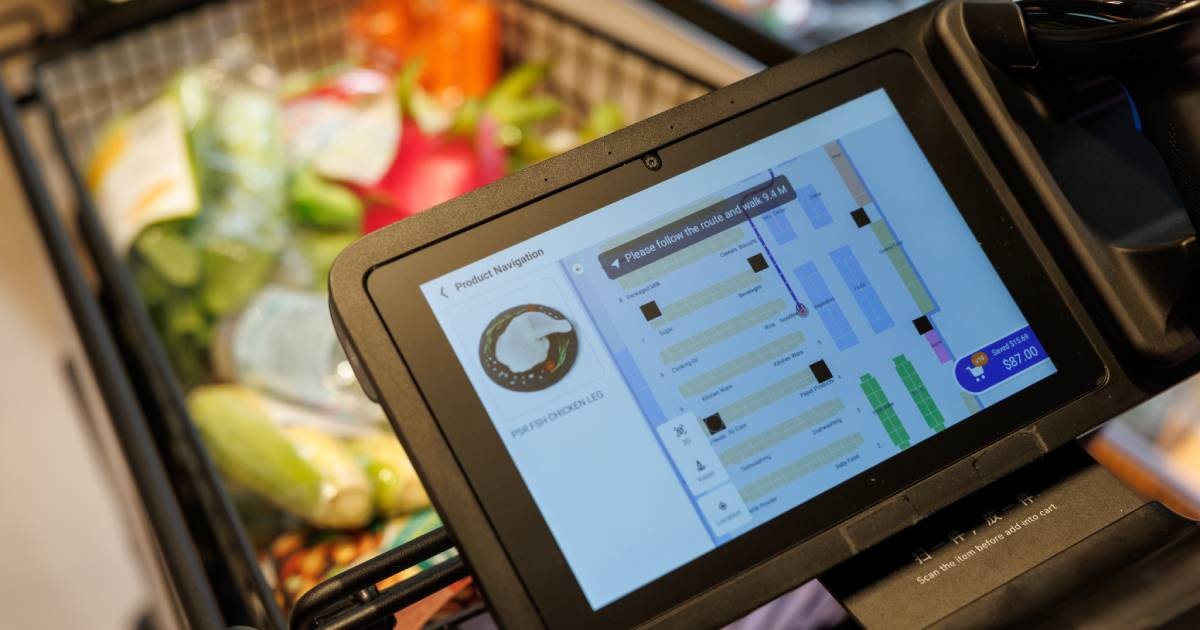 In-store navigation and personalised recommendations: FairPrice trials smart trolleys in pilot plan to integrate AI
