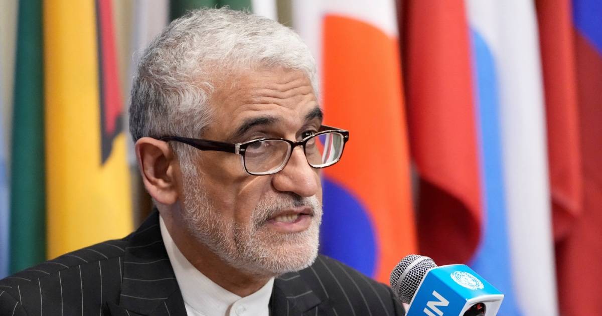 Iran tells UN strikes on Israel are self-defence