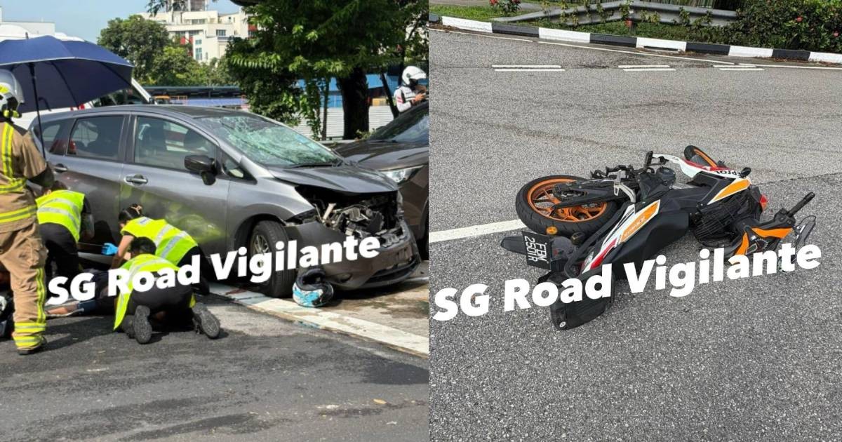 8-year-old among 3 injured in 3-vehicle collision in Boon Lay