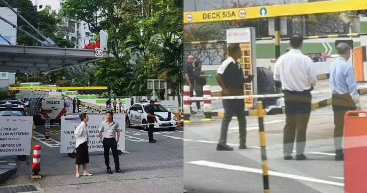 Man, 21, found dead outside United Square mall