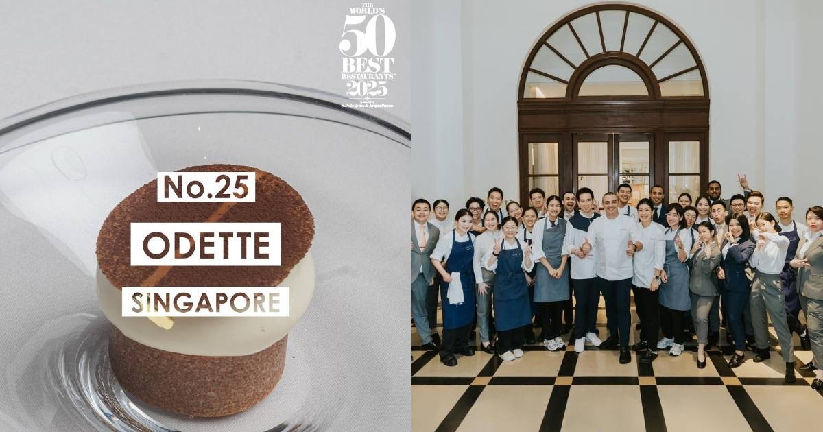 Daily roundup: Odette remains Singapore's only restaurant in World's 50 Best Restaurants list for 2025 — and other top stories today