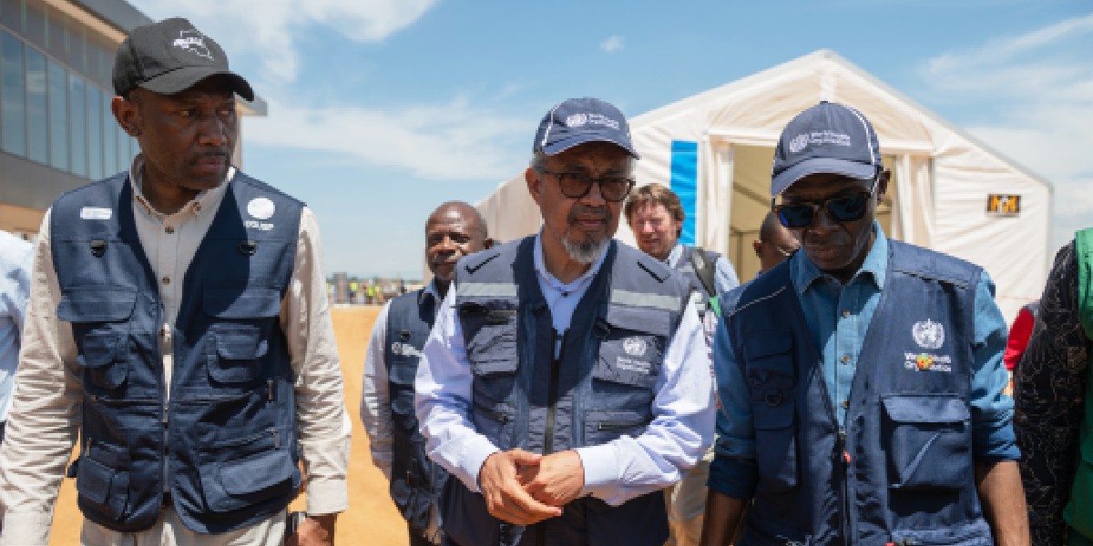 WHO chief visits epicenter of the Ebola outbreak in eastern Congo as cases outpace response